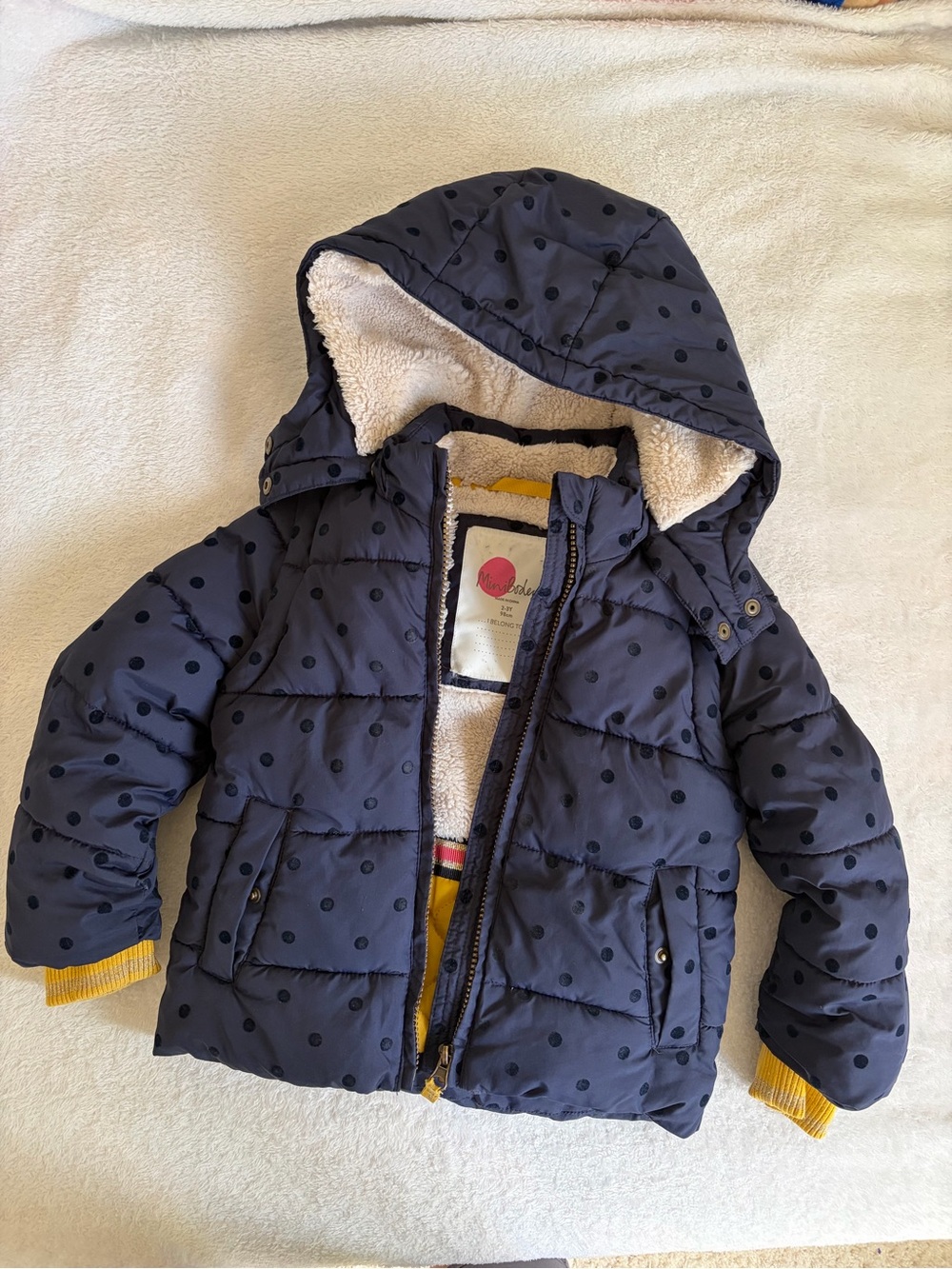 Mini Boden convertible coat